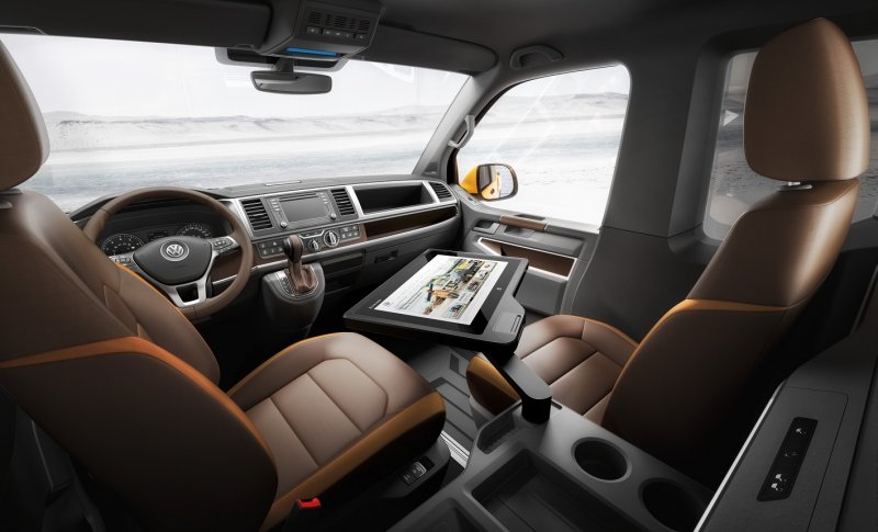 VW Transporter t6 салон