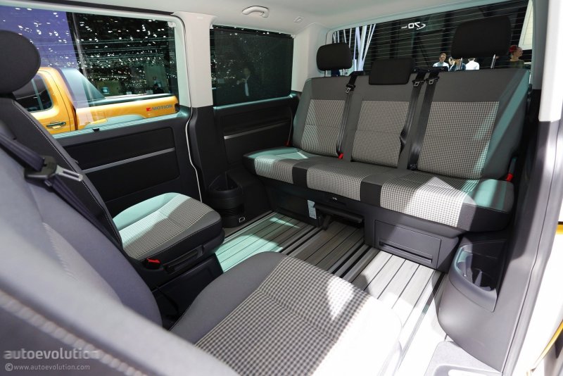Volkswagen Caravelle t6 салон