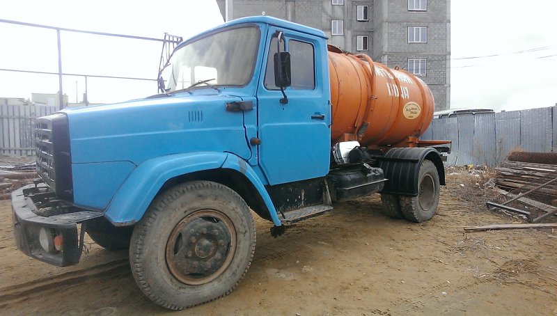 Цементовоз ЗИЛ 130 в1-ТЦ-10