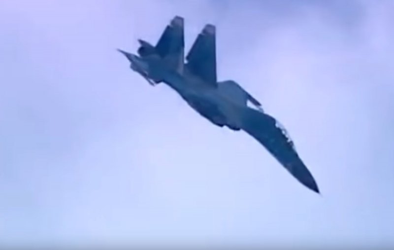 Перехват самолета США Су 30