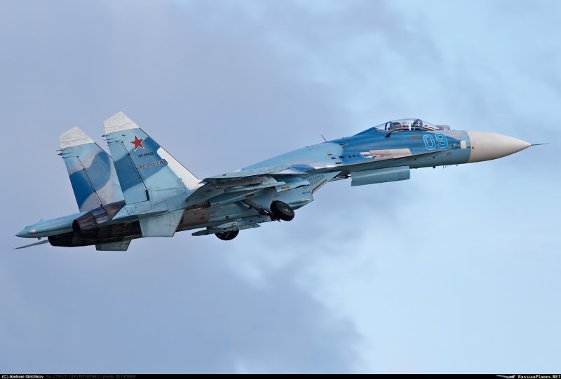 Су-27 истребитель - перехватчик