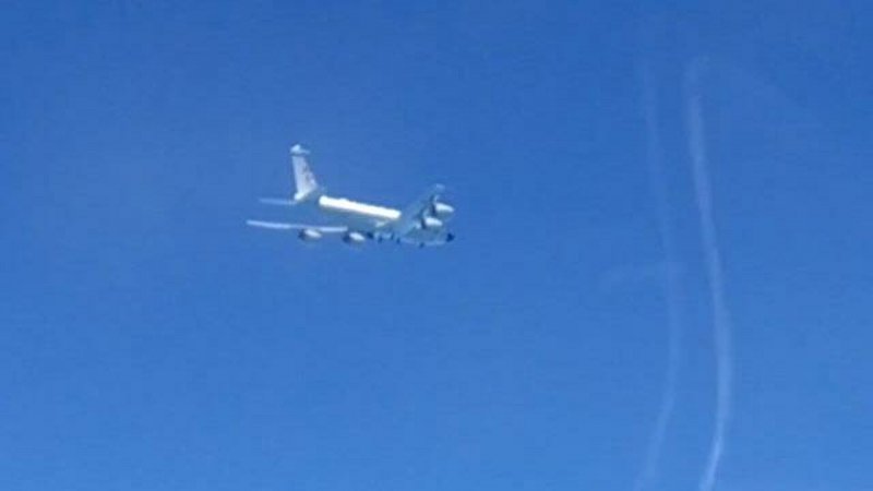 Перехват самолетов США над черным морем