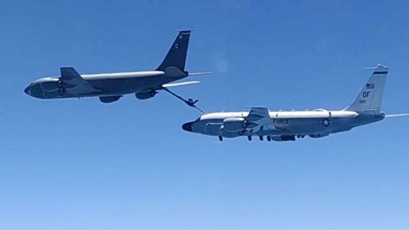 RC-135 ВВС США самолет-разведчик
