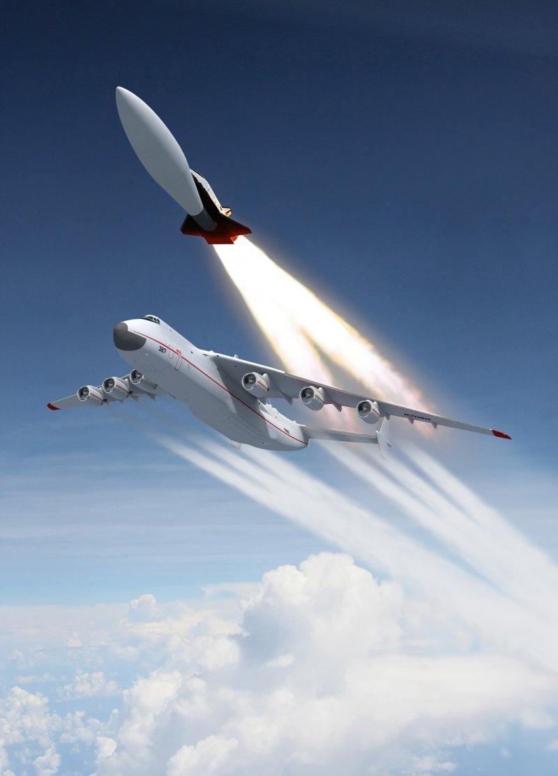 Stratolaunch model 351 АН 225