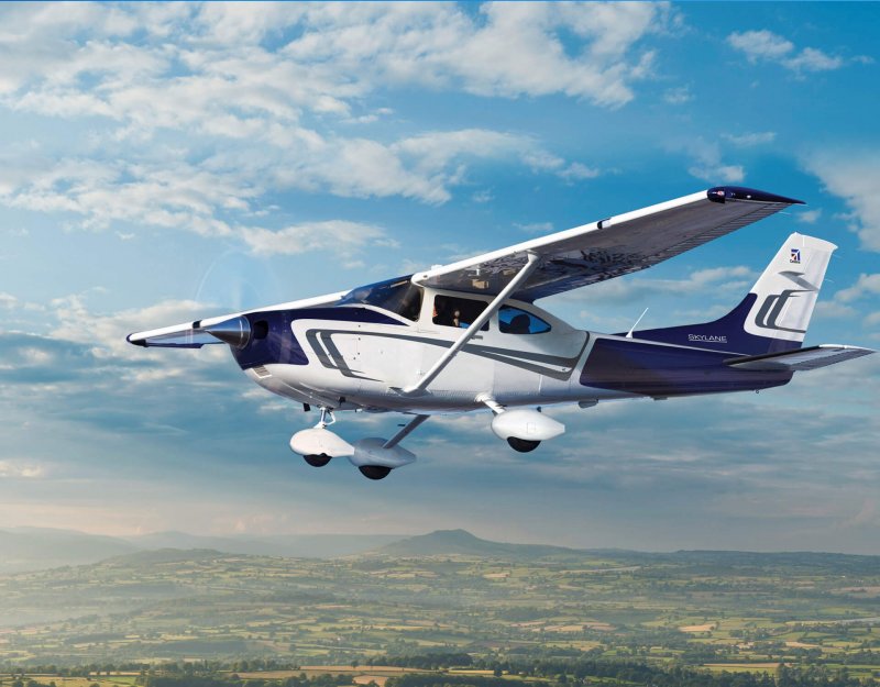 Cessna 182 фото аэродром Балтаси