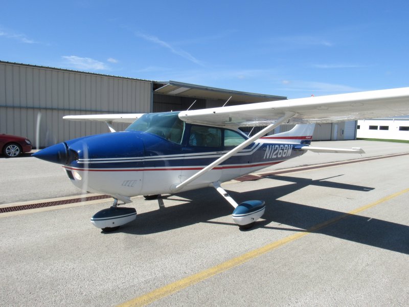 Полет на Cessna-182