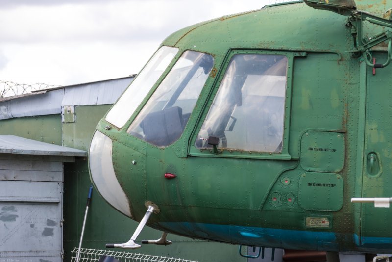 Кабина экипажа вертолет ми-8т