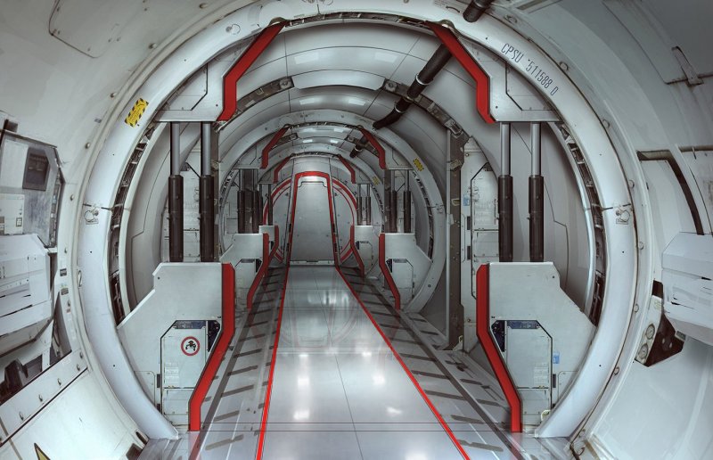 Отсек космического корабля