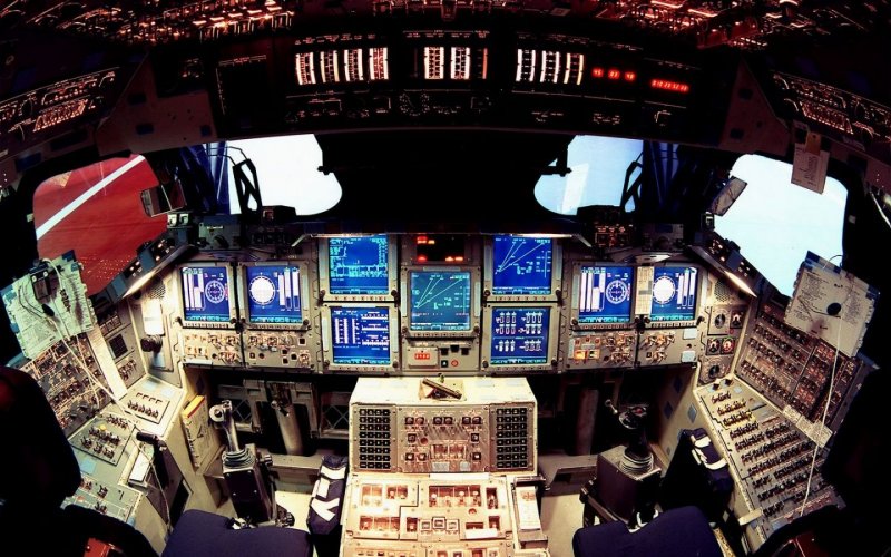Space Shuttle кабина