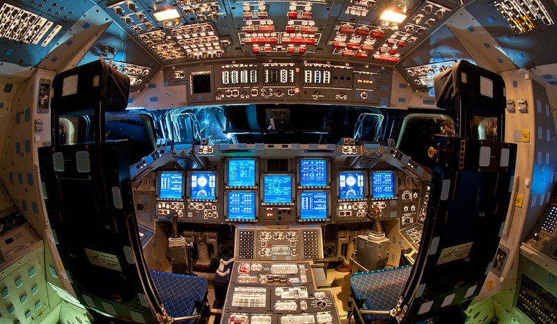 Space Shuttle кабина