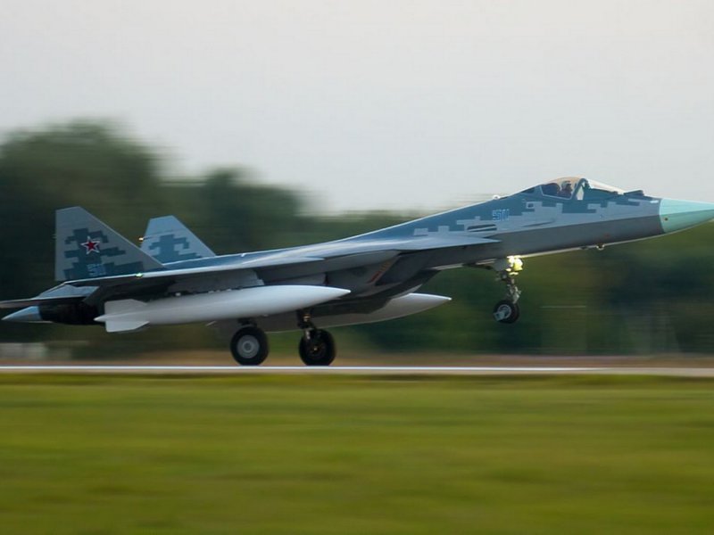 Первый серийный Су-57