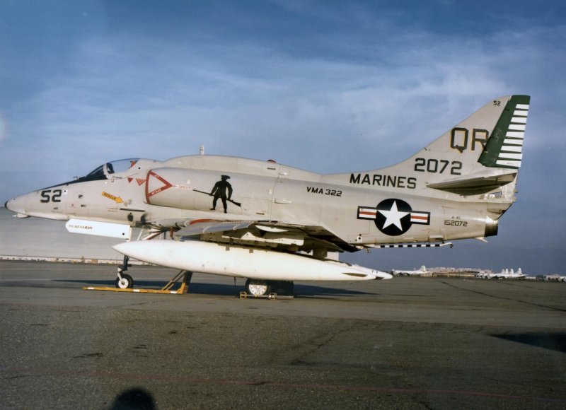 Ta-4j Skyhawk nose Gear failure