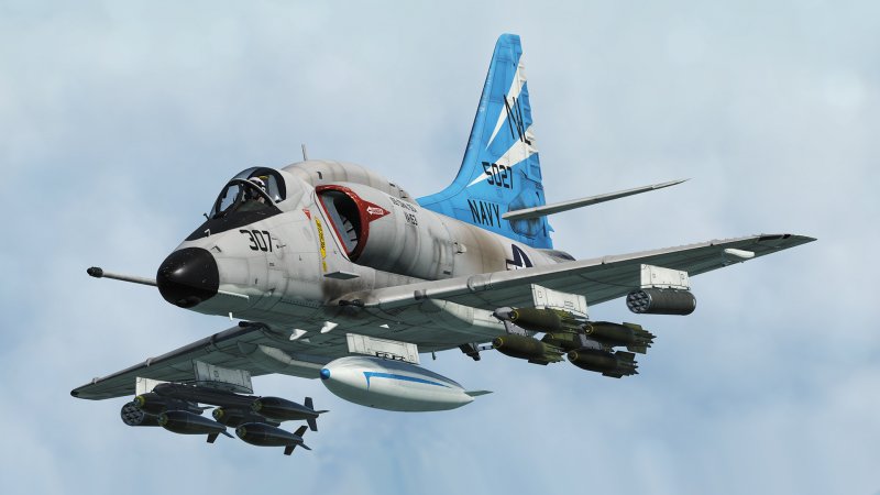 A-4 Skyhawk Marines