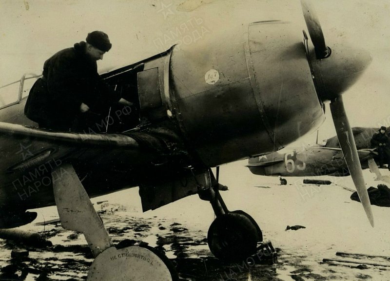 Ла-5 истребитель Кожедуба