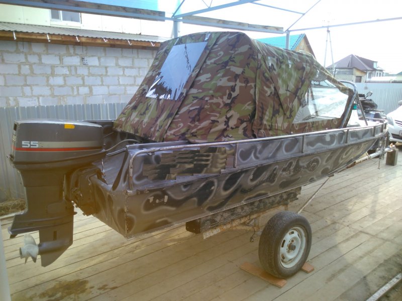 Казанка 5м4 Ямаха 55