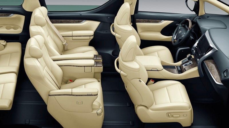 Toyota Alphard 2018 салон