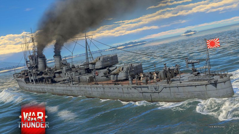 War Thunder флот Японии
