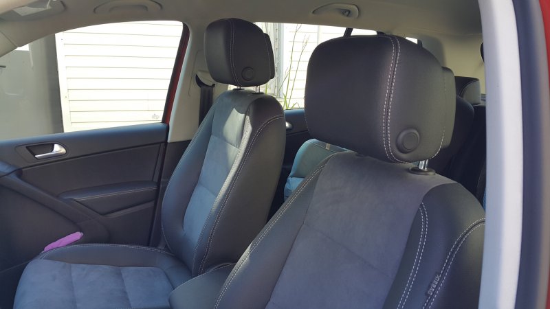 Велюровый салон Volkswagen Tiguan