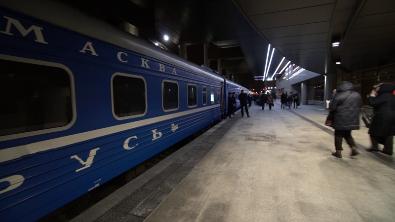 Поезд 085ч Москва Климов