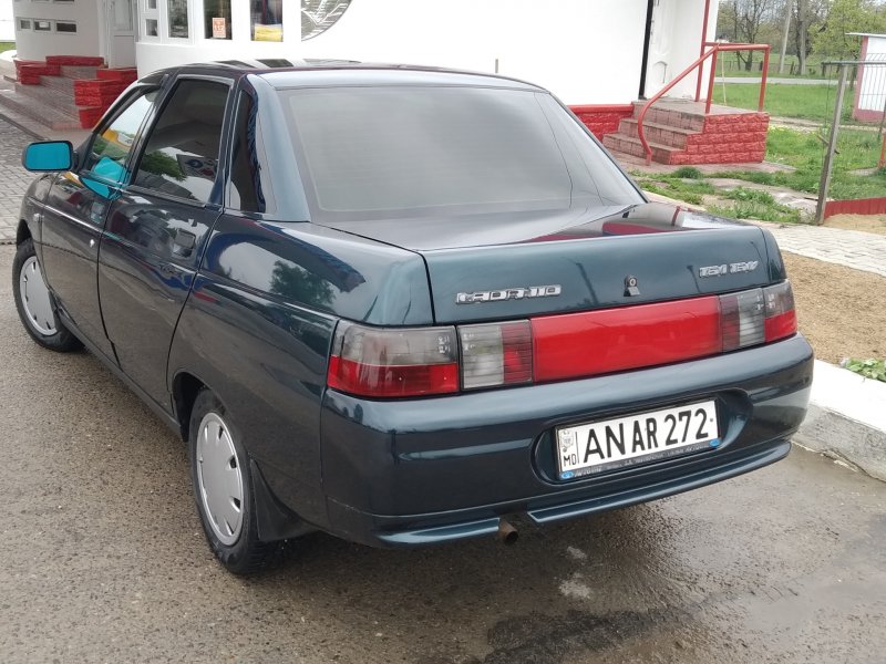 ВАЗ 2110 цвет ЦУНАМИ
