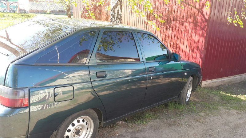 Lada 2110 разбился