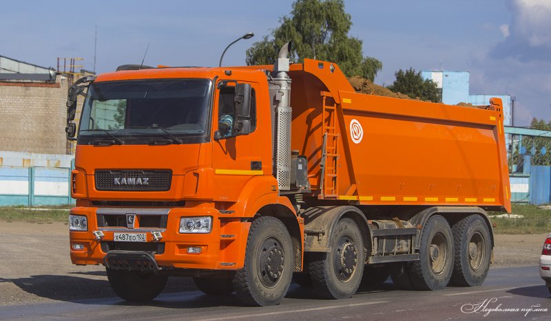 КАМАЗ 65801 самосвал