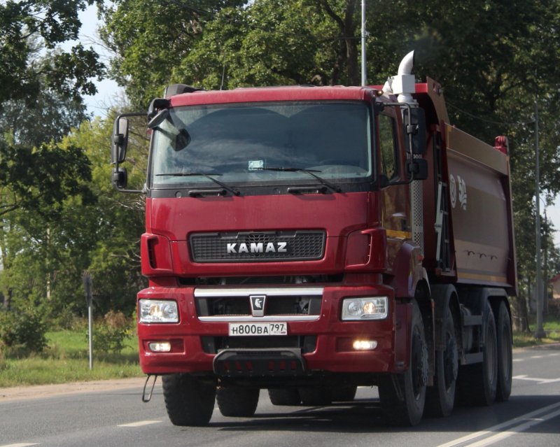 КАМАЗ 65801-001-68 самосвал евро 5