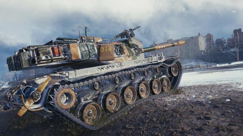 T110e2 танк