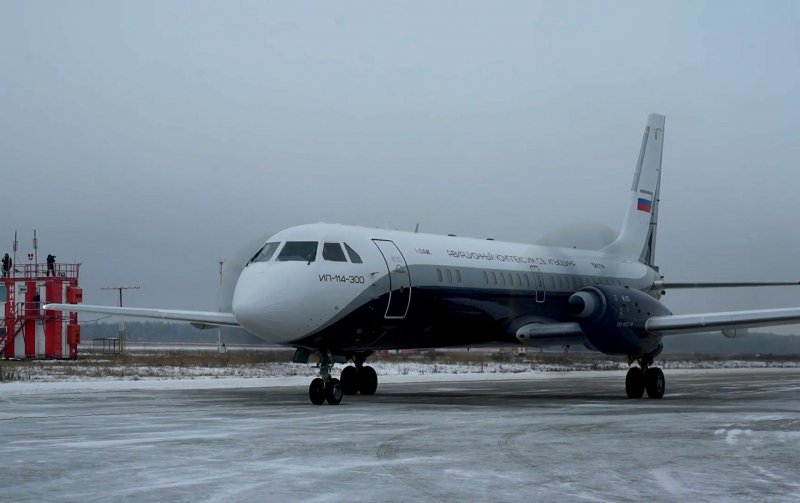 Ил-114 300 пассажирский самолёт