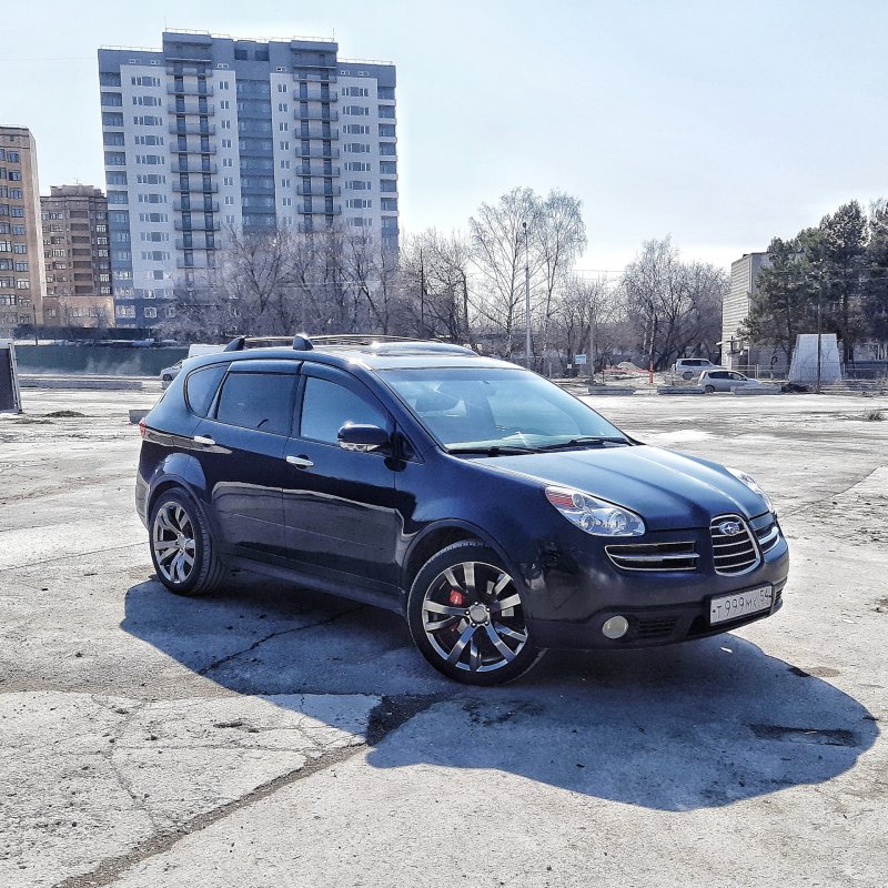 Subaru Tribeca в пленке