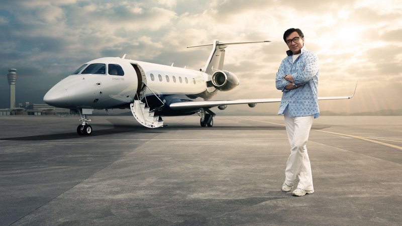Embraer Legacy 500 Джеки Чан