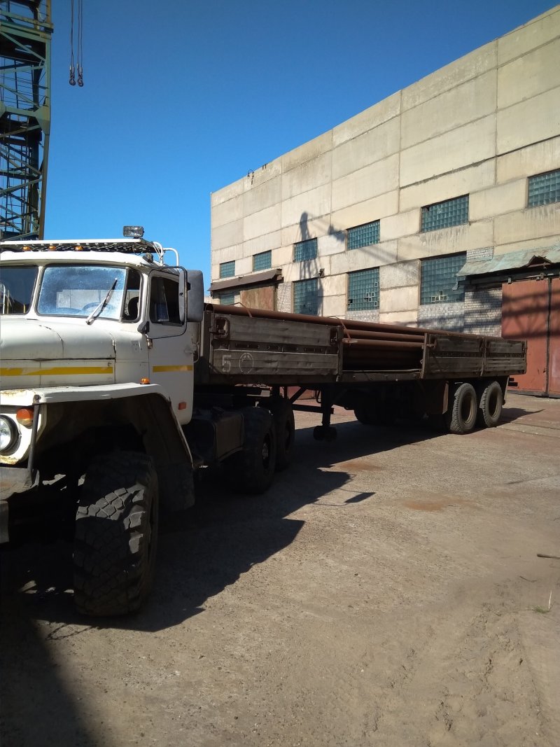 Урал 4320 под полуприцеп