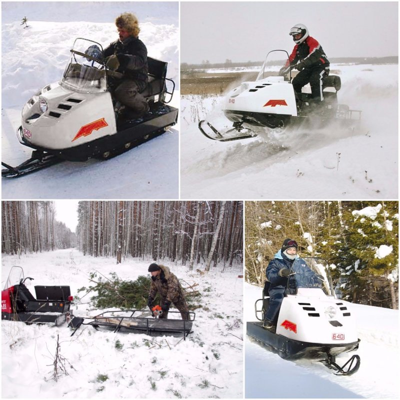 Снегоход Буран 2004