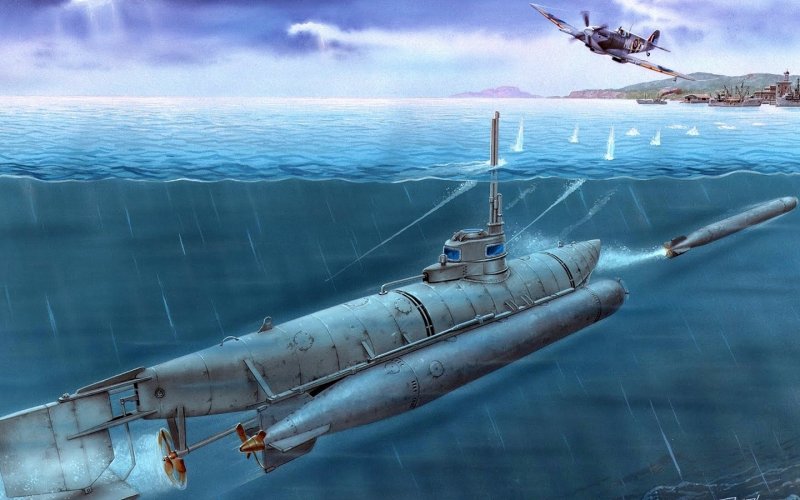 Sn72001 Special Navy немецкая подводная лодка u-Boot Typ XXIII 1/72