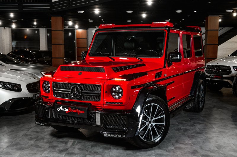 Mercedes Benz g class Brabus 2020 красный