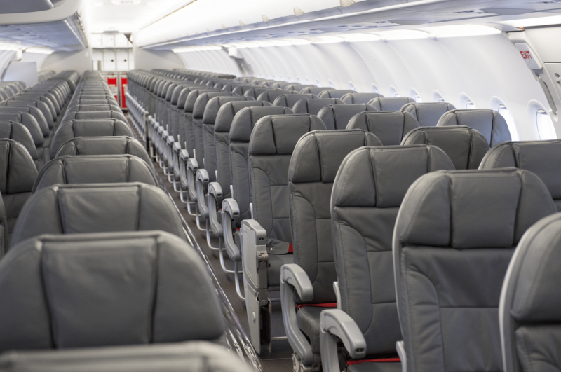 Airbus Industrie a321 салон