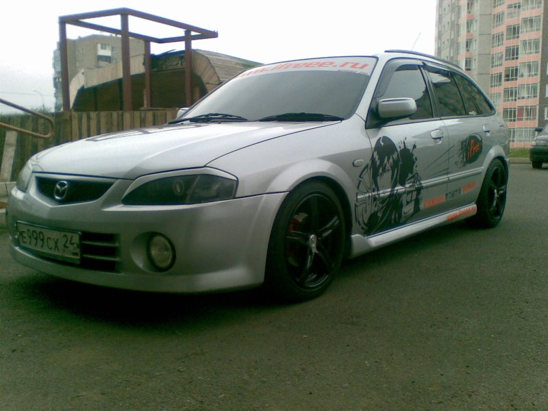 Мазда фамилия 2002 реснички