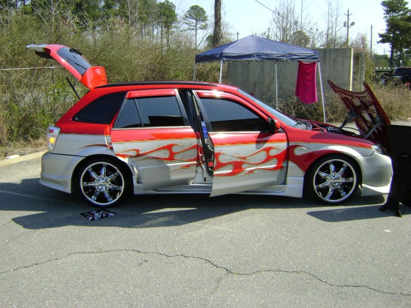Mazda familia тюнинг оффроад