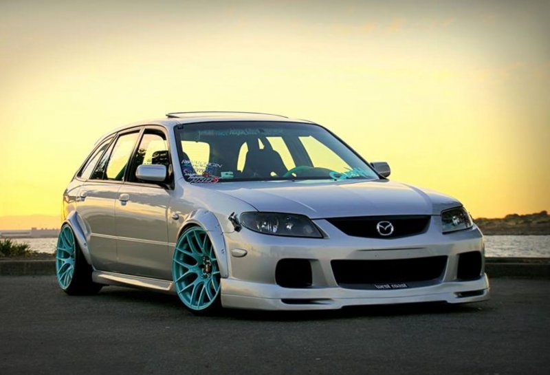 Mazda familia 5 stance