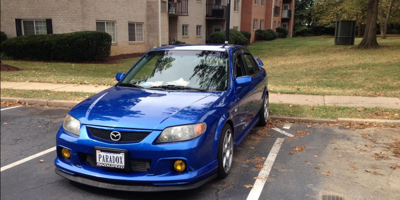 22v Mazda protege