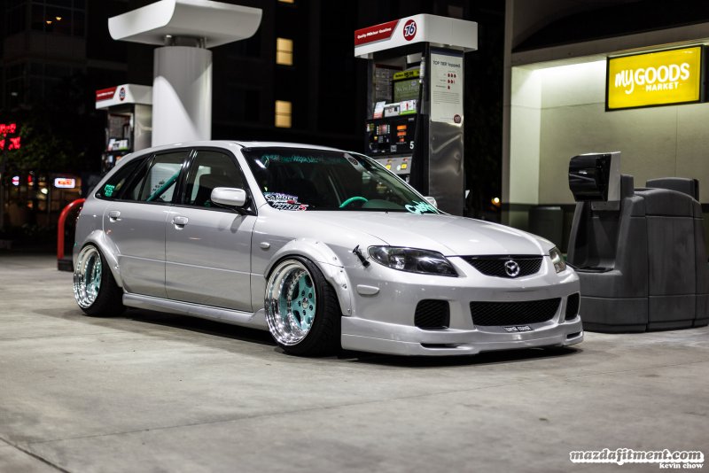 Mazda protege stance