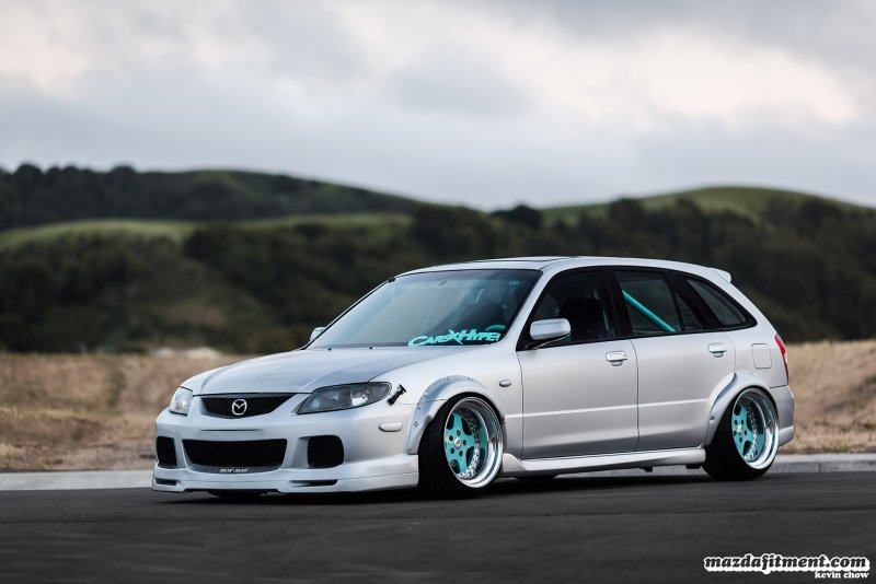 Mazda protege stance