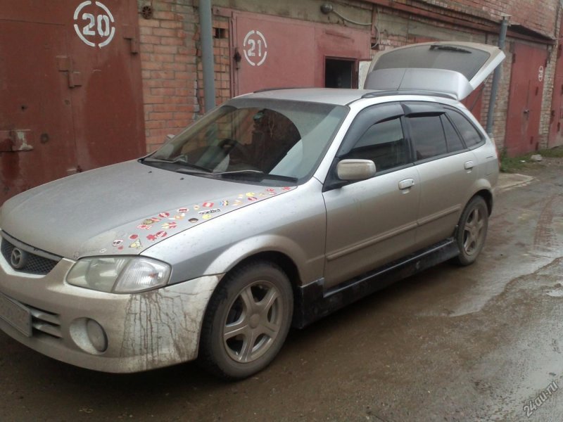 Пороги Mazda familia