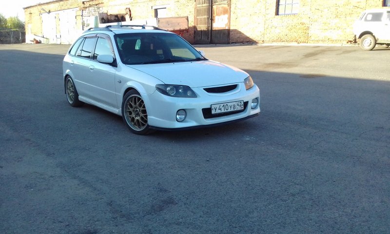 Mazda familia s-Wagon 2002 тюнинг