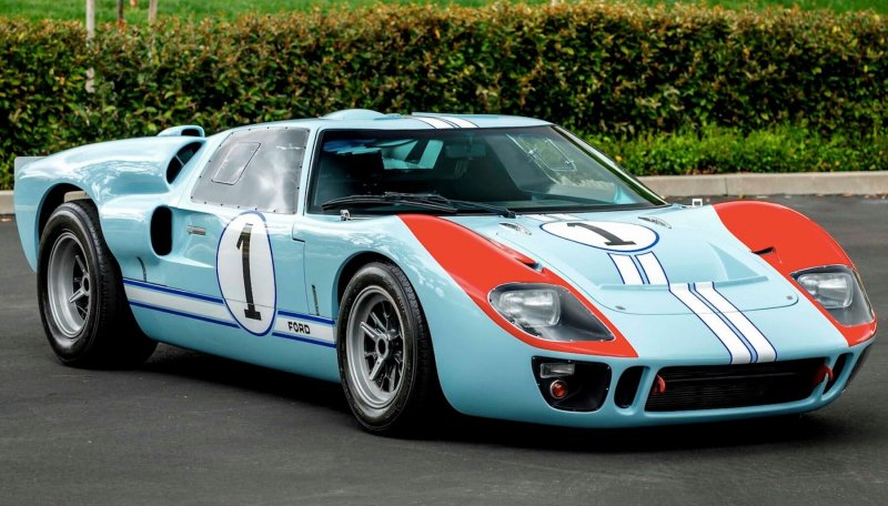 Форд gt40 Леман Кен Майлз