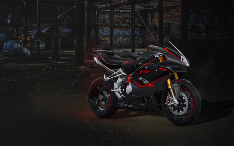 MV Agusta f4 RR чёрный