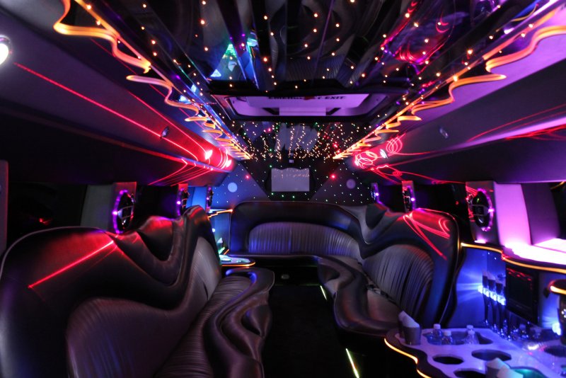 Hummer Limo Interior