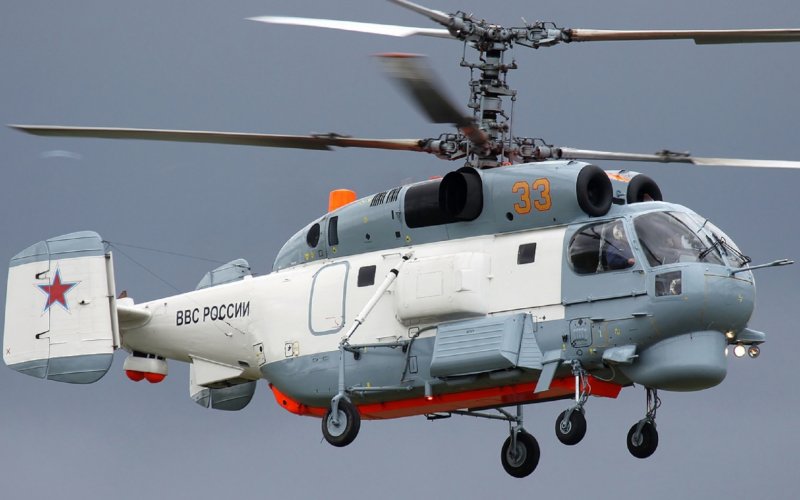 Вертолет противолодочный ка-27