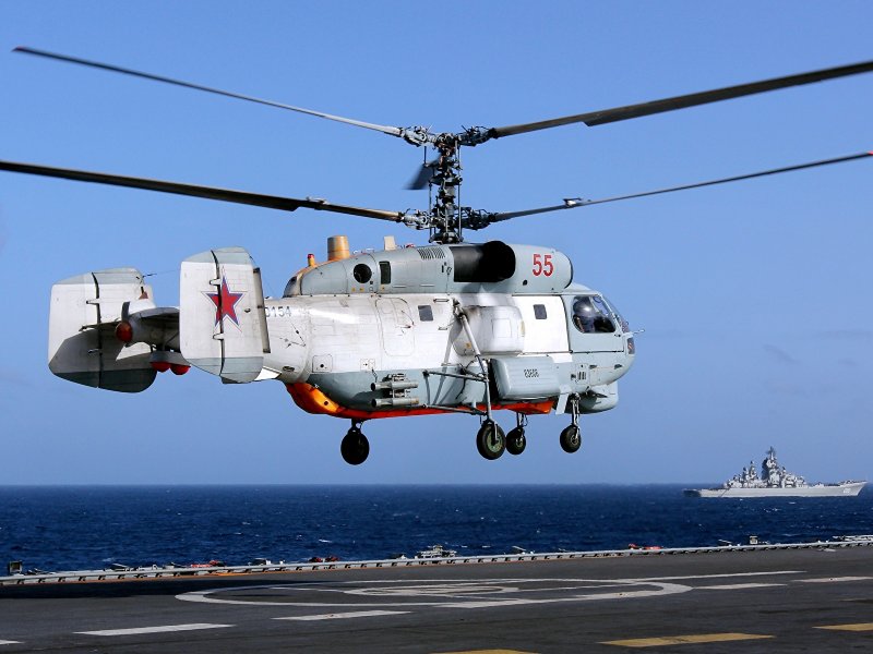 Вертолет противолодочный ка-27