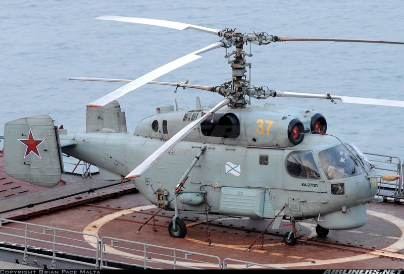 Вертолет противолодочный ка-27